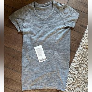 lululemon grey swiftly tech short sleeve tshirt